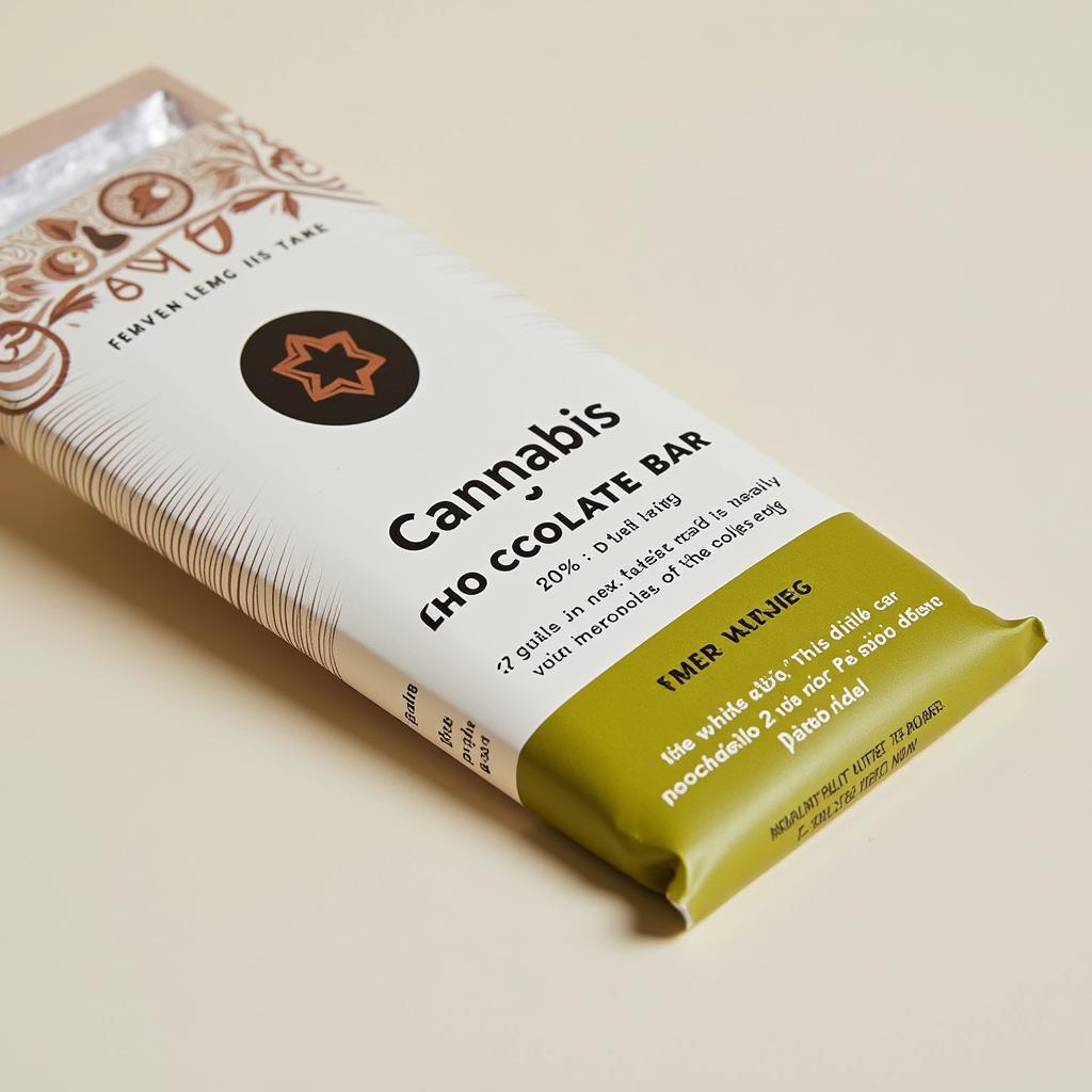 Cannabis Chocolate Bar Packaging