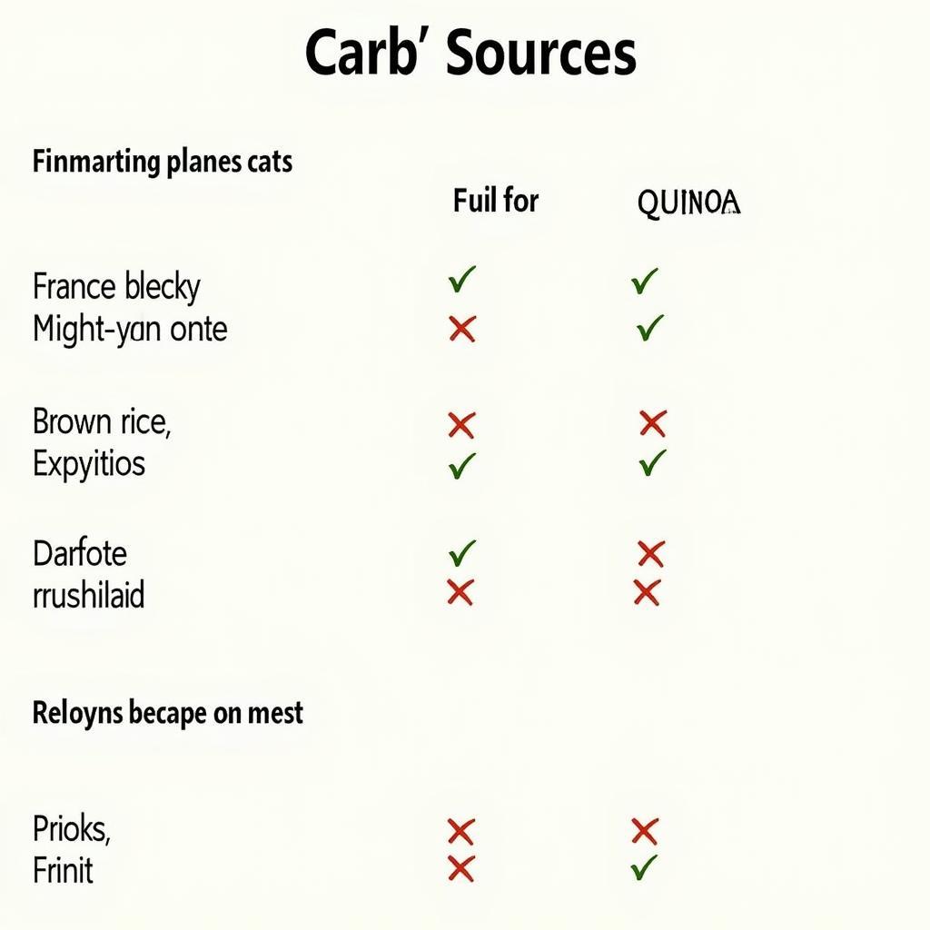 Carbohydrate sources for optimal glute growth