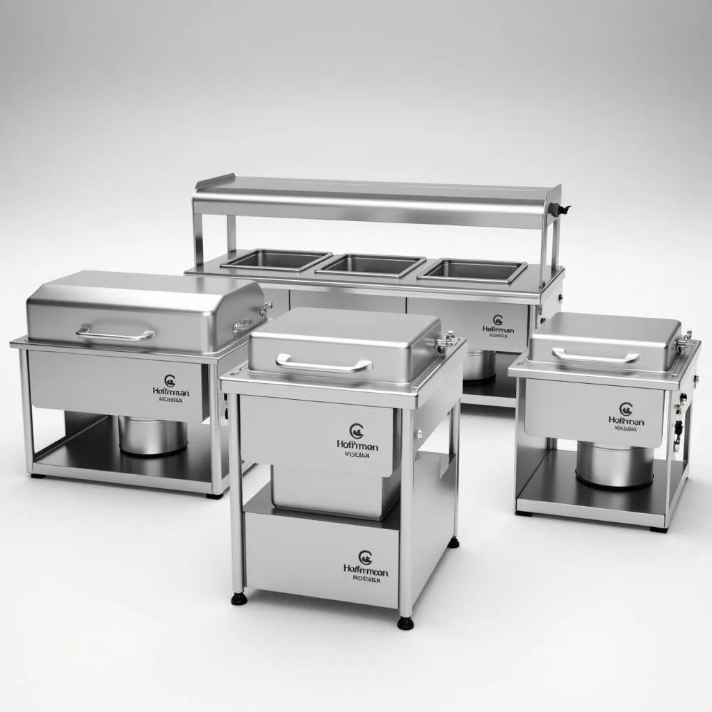 Carter Hoffmann food warmer range with various sizes and configurations.