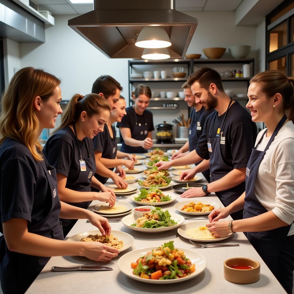 Learning to Make Casa Food in a Cooking Class