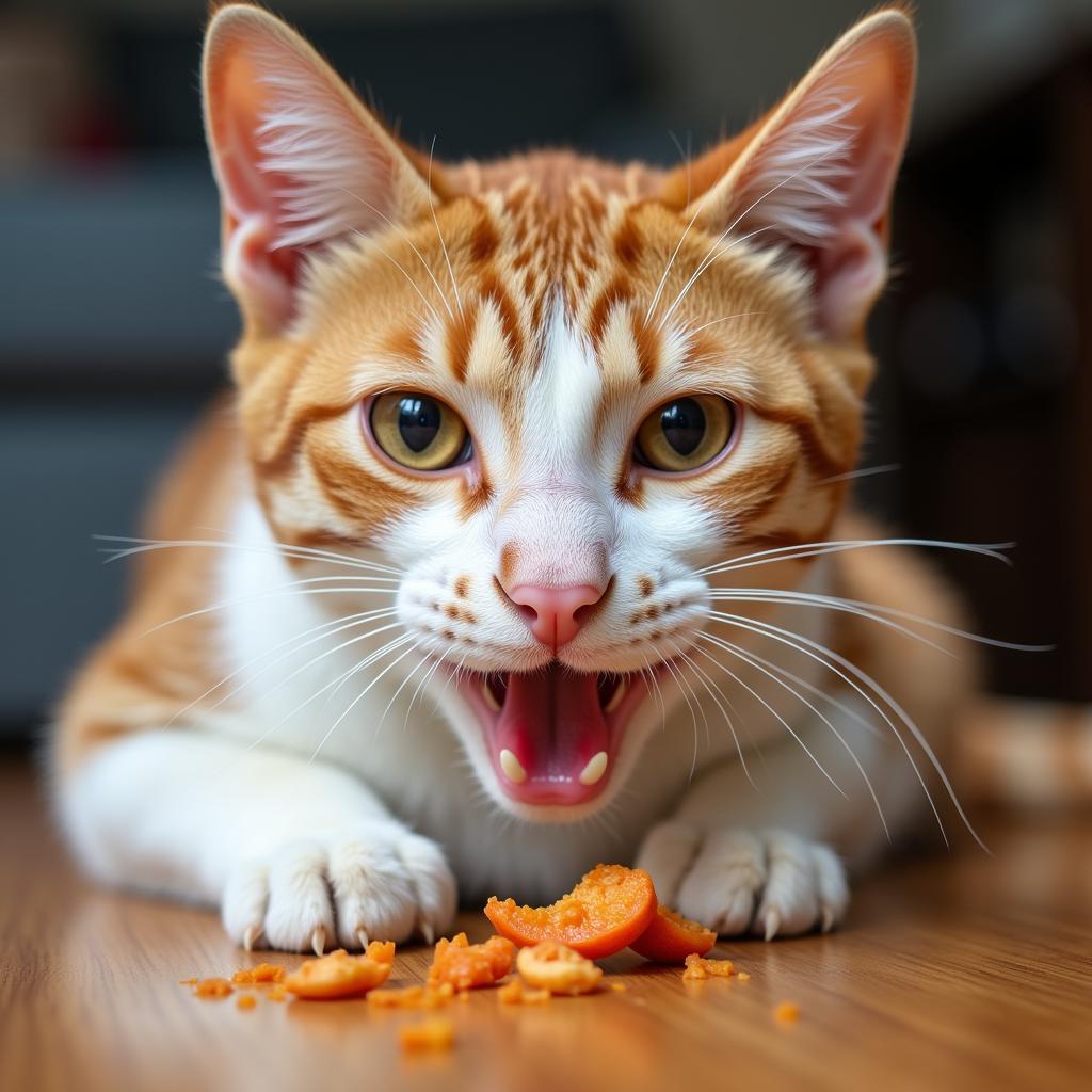 Cat Not Chewing Food