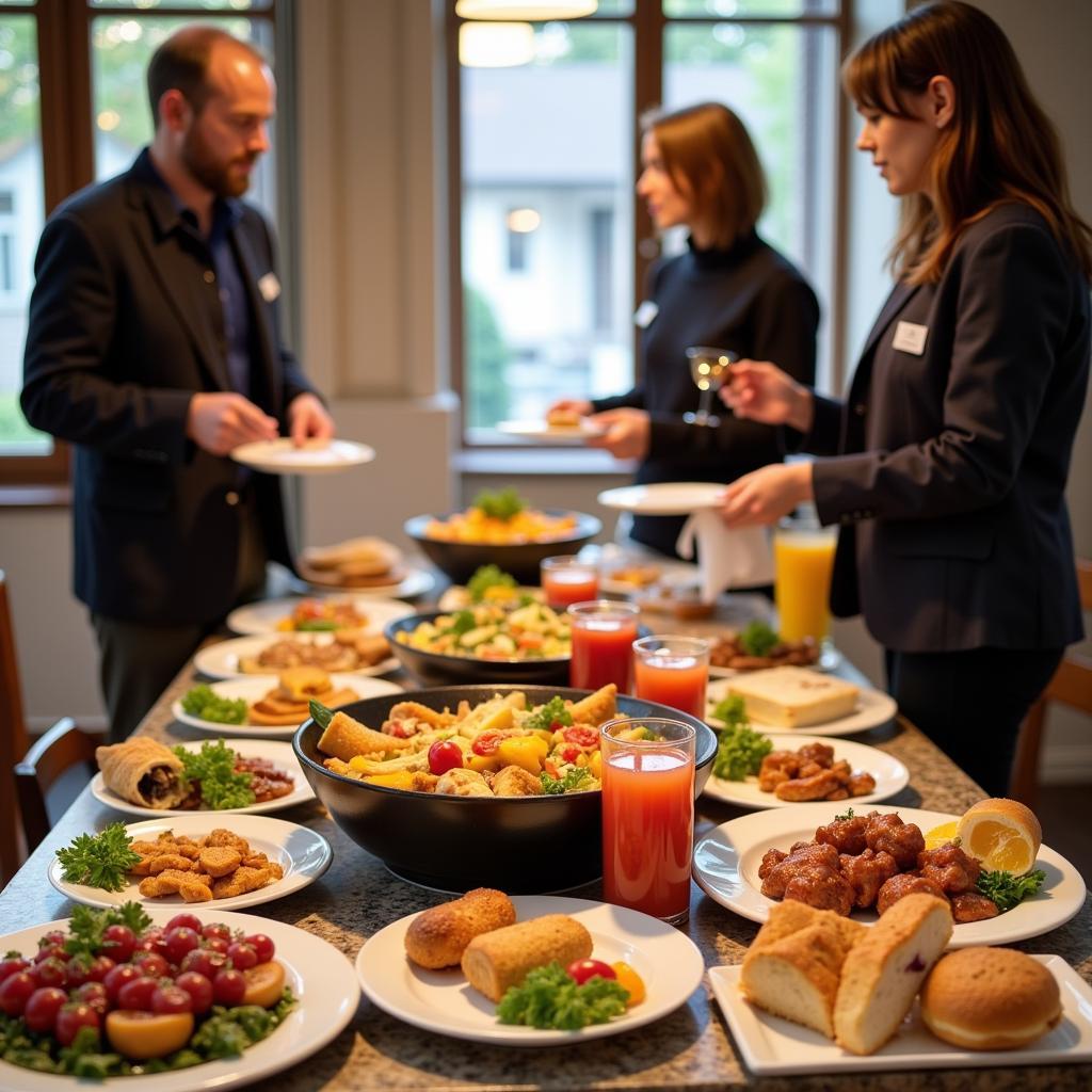 Catering Menu Tasting