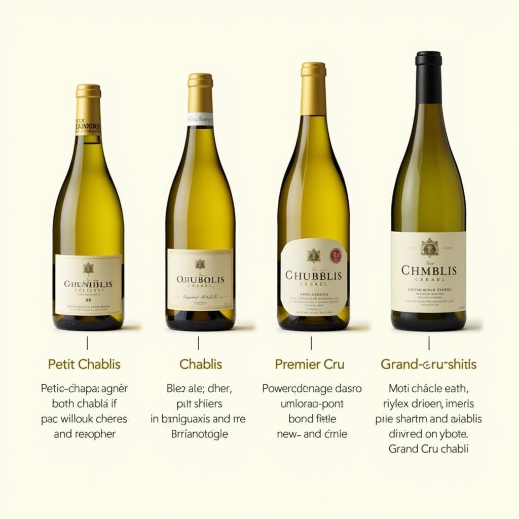 Chablis Wine Levels Comparison