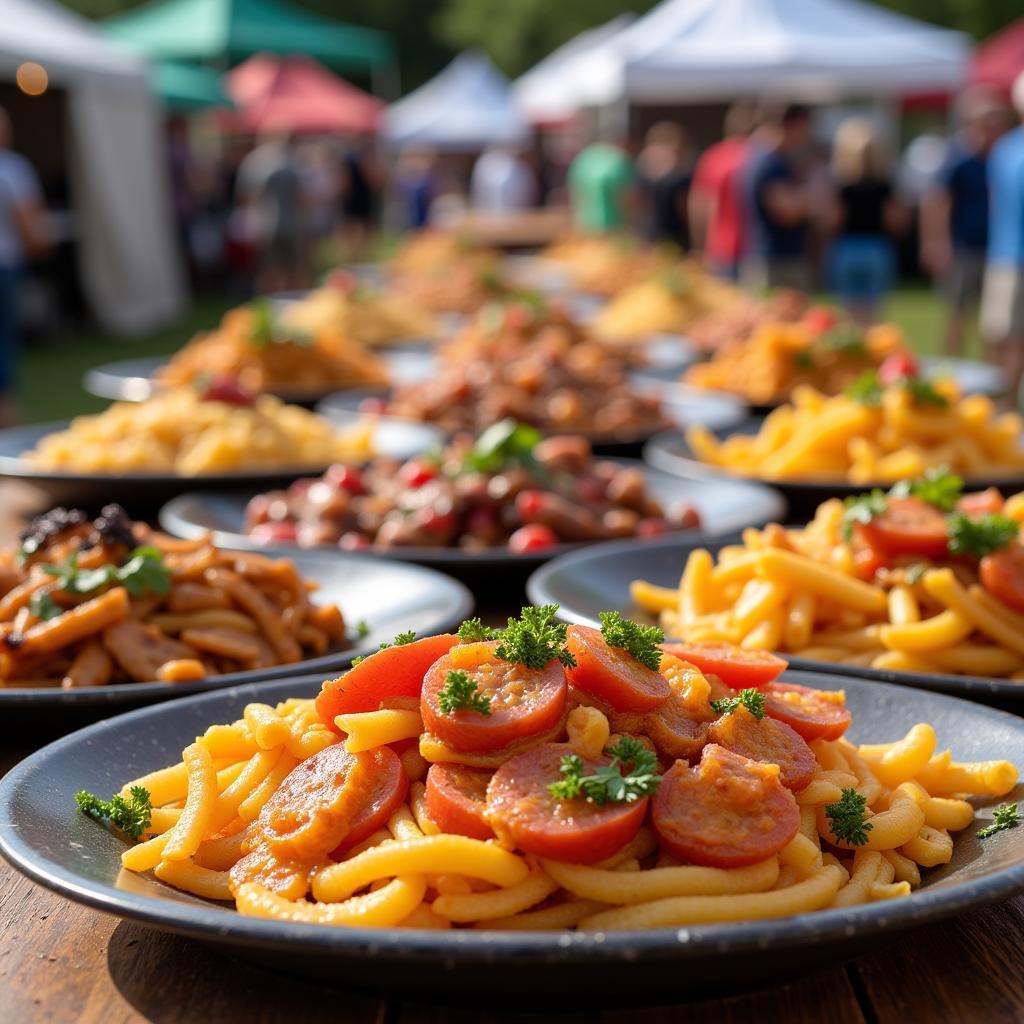 A Selection of Food from the Chambersburg Food Truck Festival