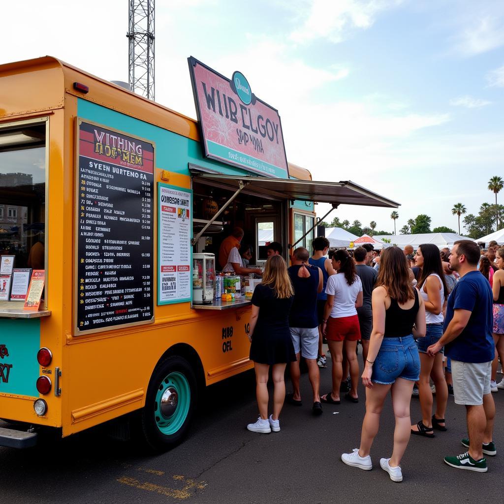 Charlotte Food Truck at a Festival