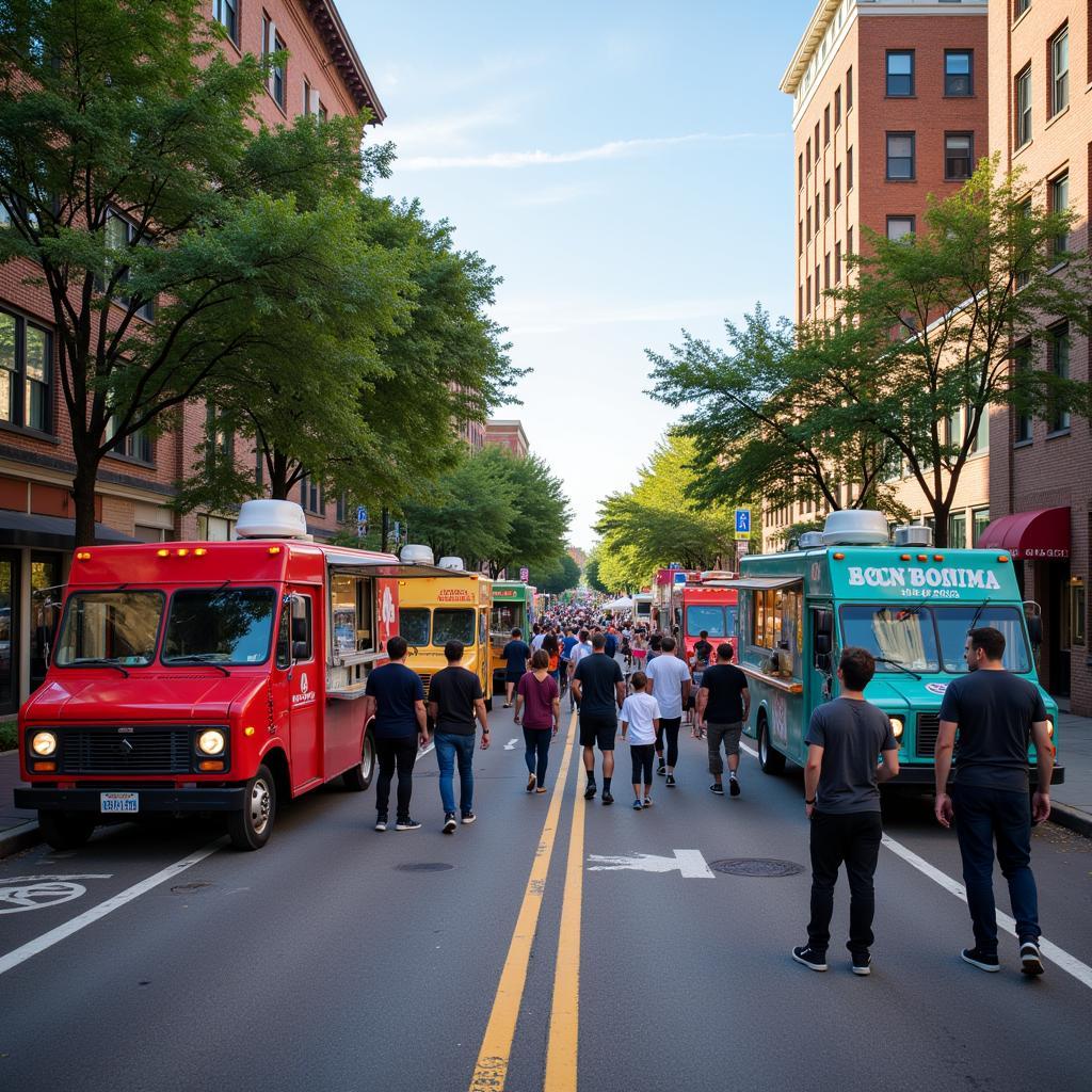 Vibrant Charlotte Food Truck Scene