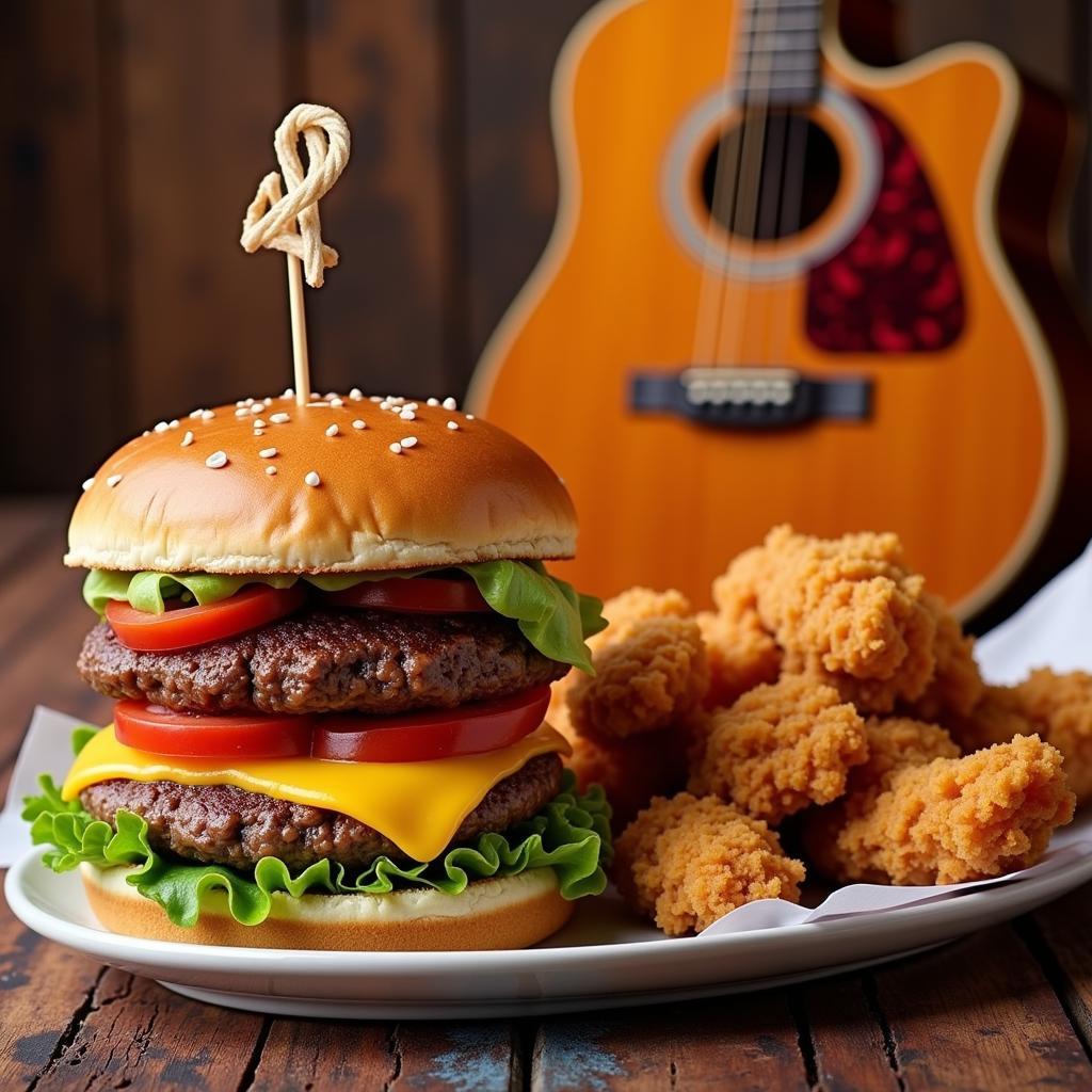 Cheeseburger in Paradise and Fried Chicken: Comfort Food Country Songs