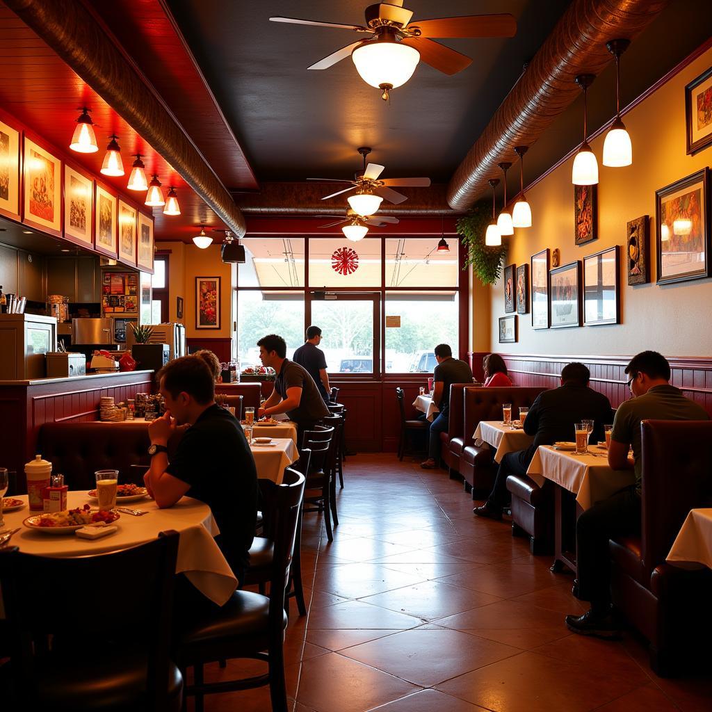 A bustling Chinese restaurant in Sanford, NC