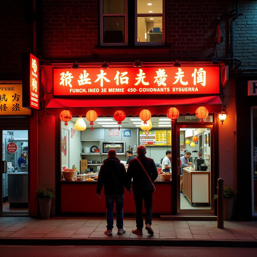 Exterior of an inviting Chinese restaurant in Runnemede