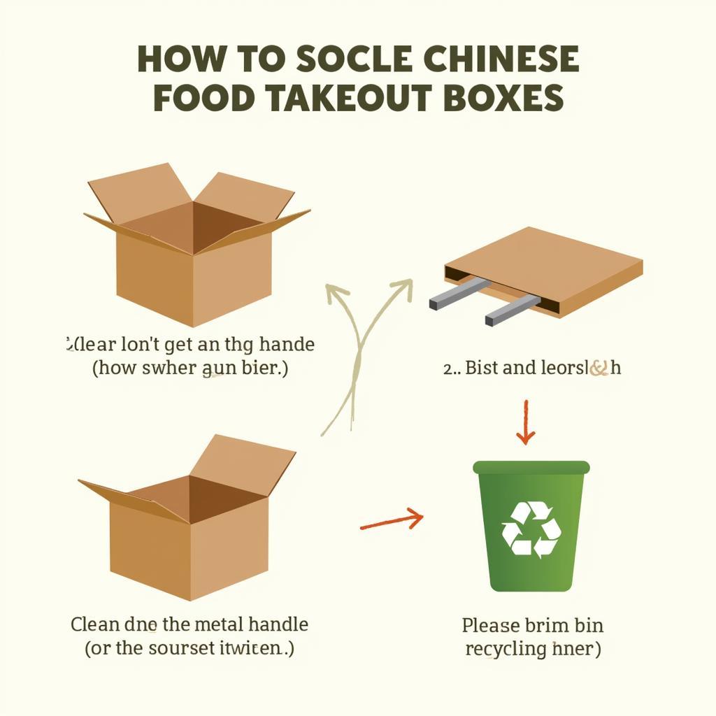 Recycling Chinese Food Takeout Boxes