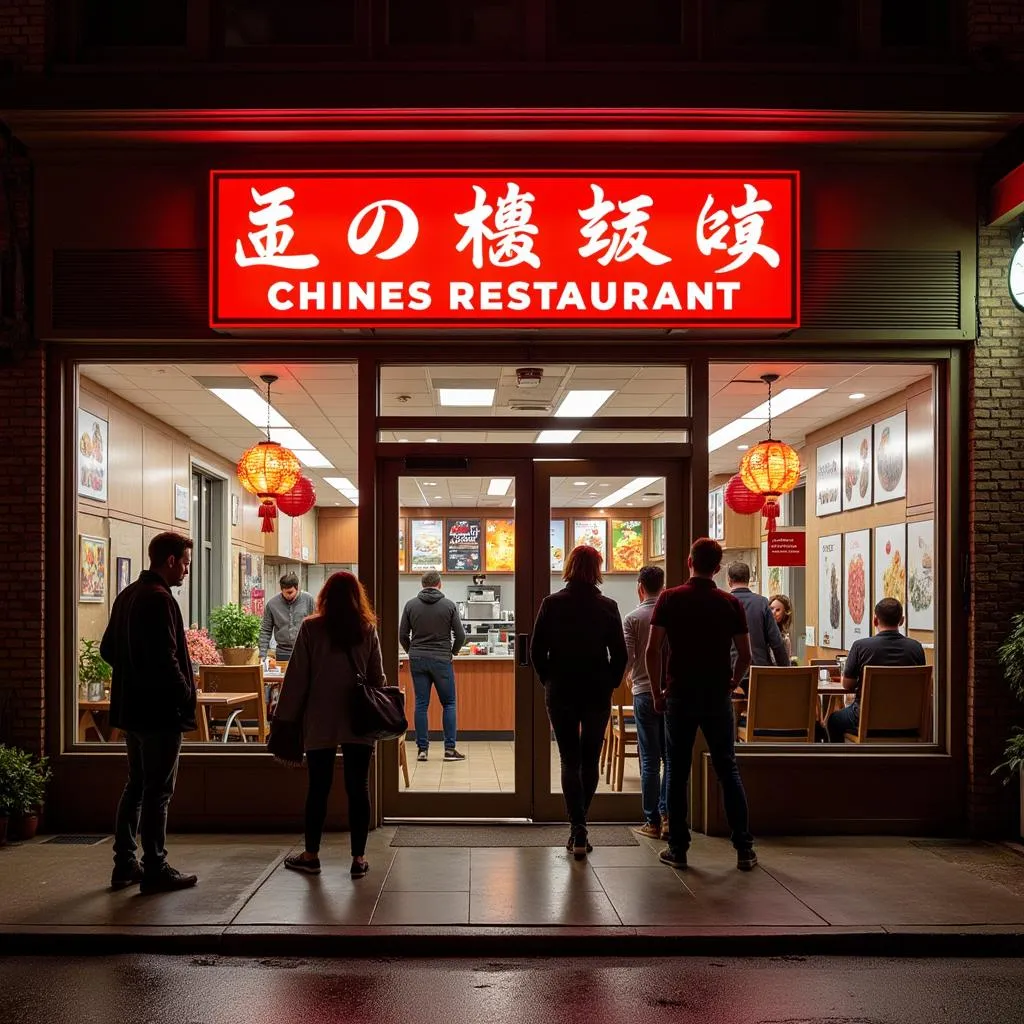 Chinese Restaurant Exterior in Mount Pleasant