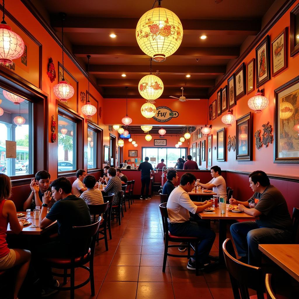 A bustling Chinese restaurant in Tarpon Springs