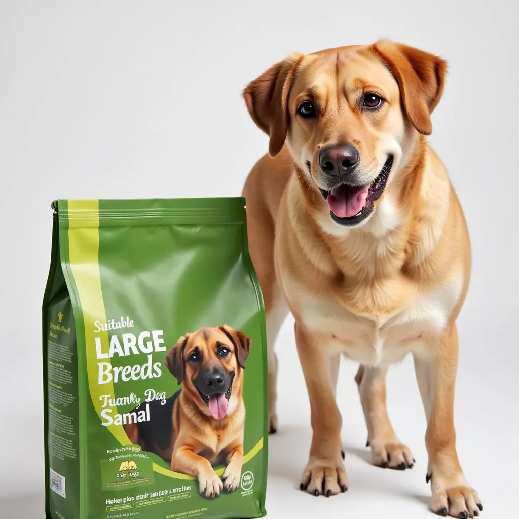 Choosing the right 40 pound dog food for a large breed dog