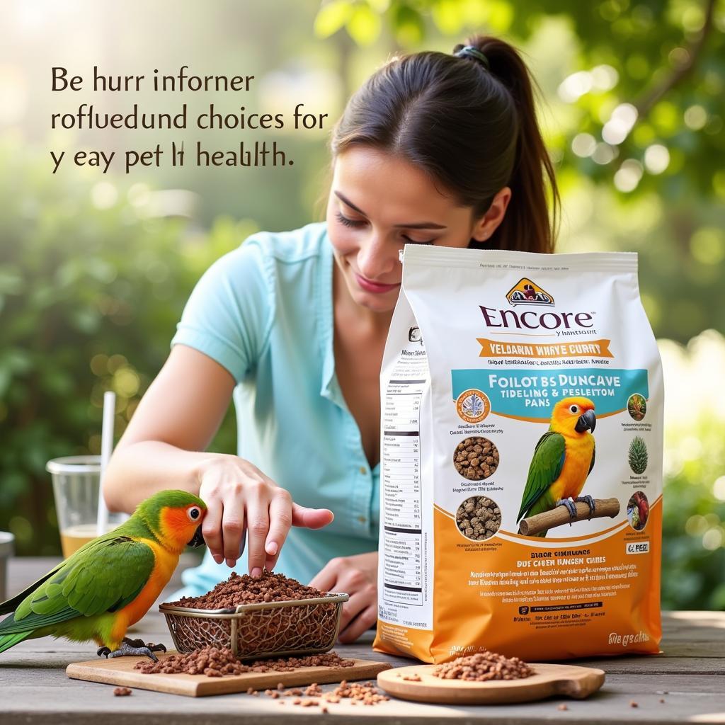 Choosing the Right Encore Parrot Food