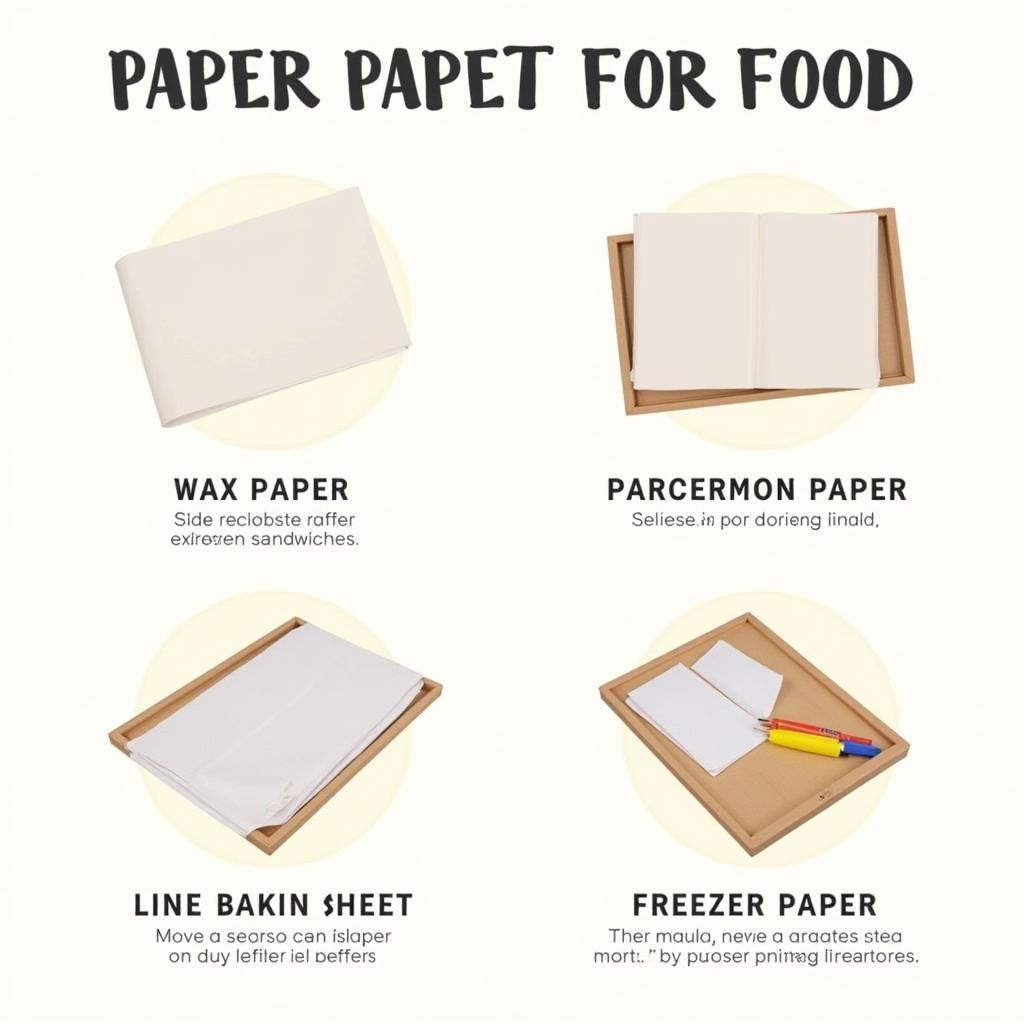 Choosing the Right Paper Sheets for Food