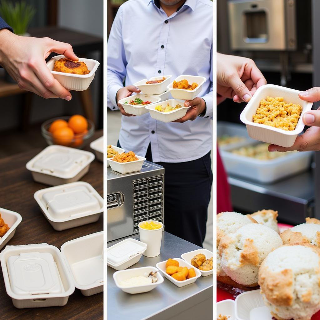 Clamshell Food Containers Used in Different Food Settings