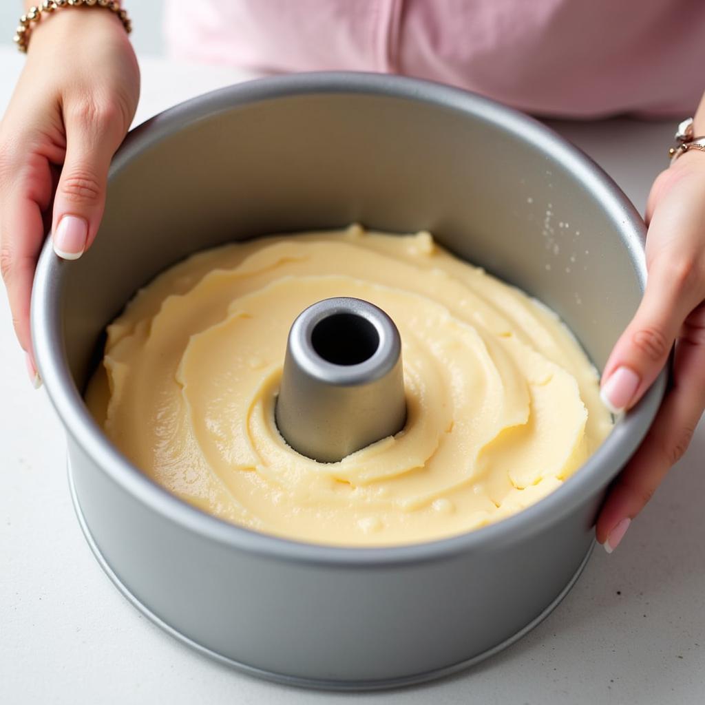 Cleaning a 12 Inch Angel Food Cake Pan