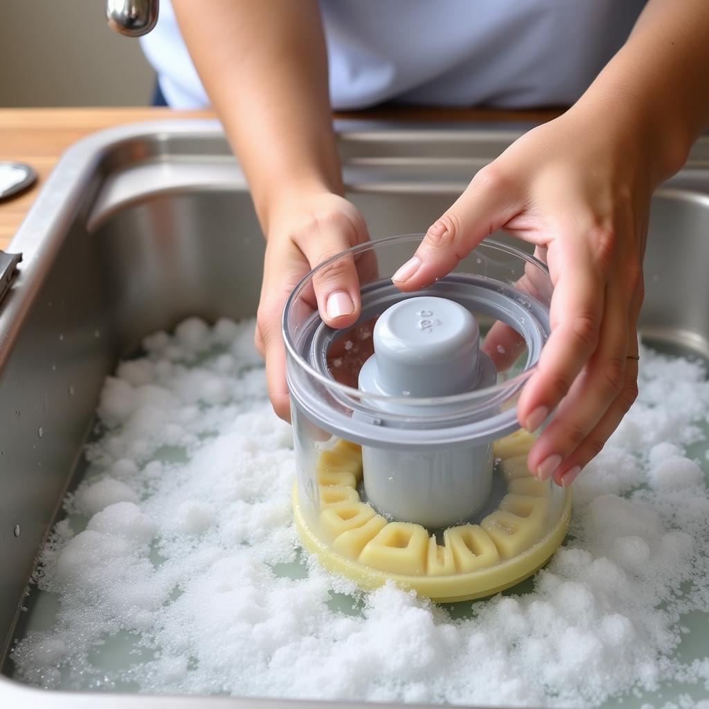 Cleaning Food Processor Parts