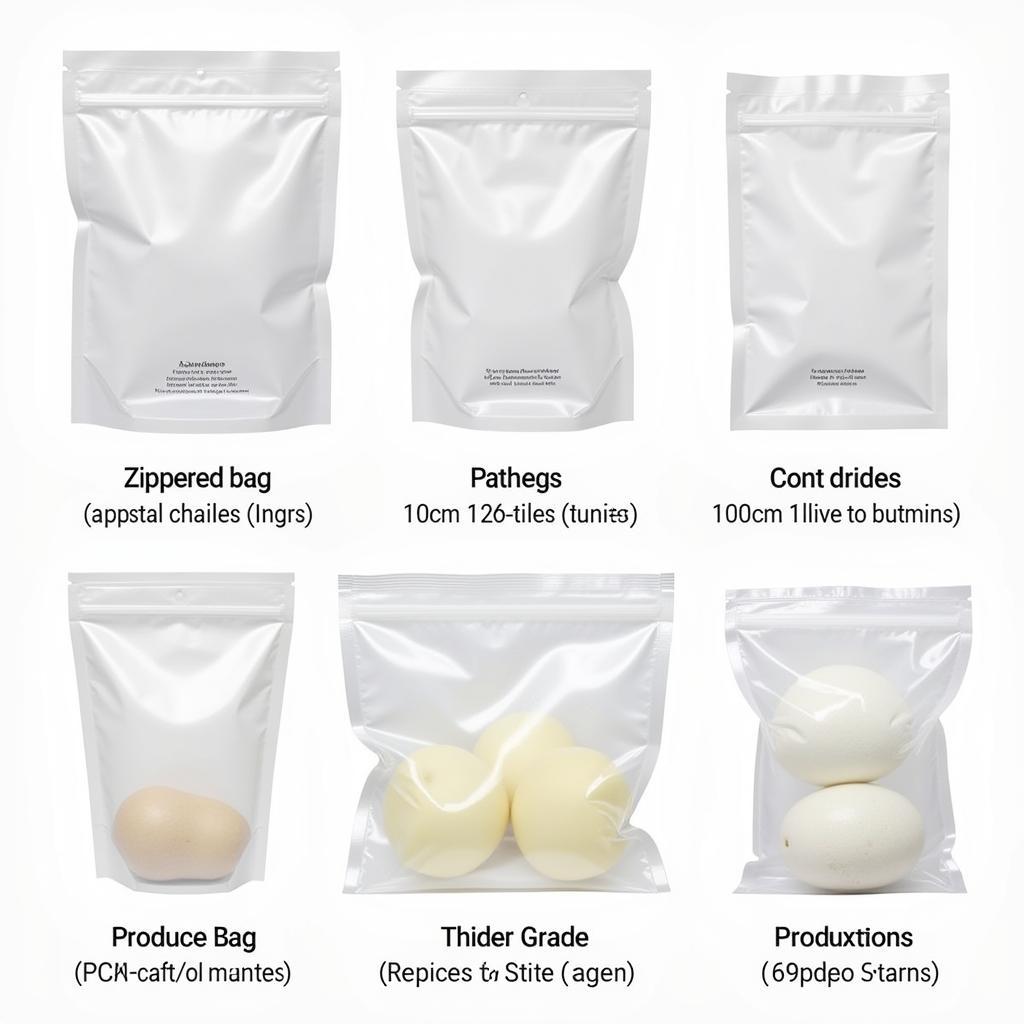 Types of Clear Plastic Bags