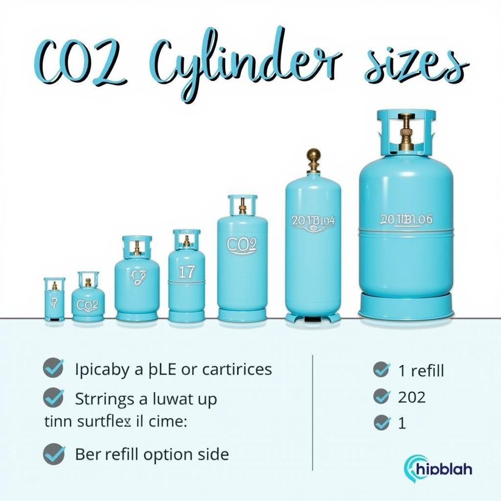 CO2 Cylinder Sizes and Refill Options