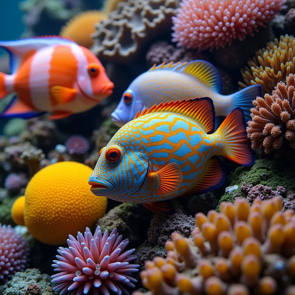 Colorful Reef Fish