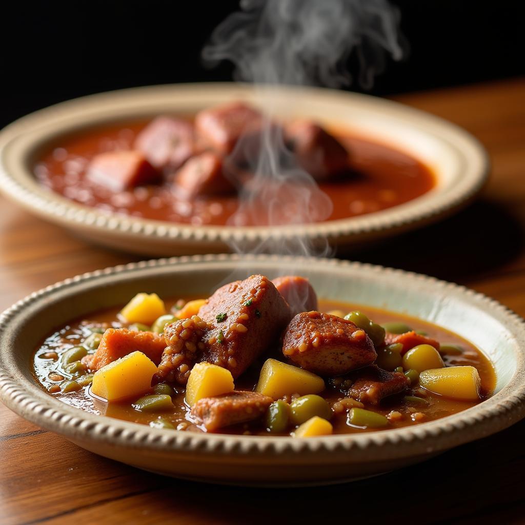 Comfort Food Albuquerque: Green Chile Stew and Carne Adovada