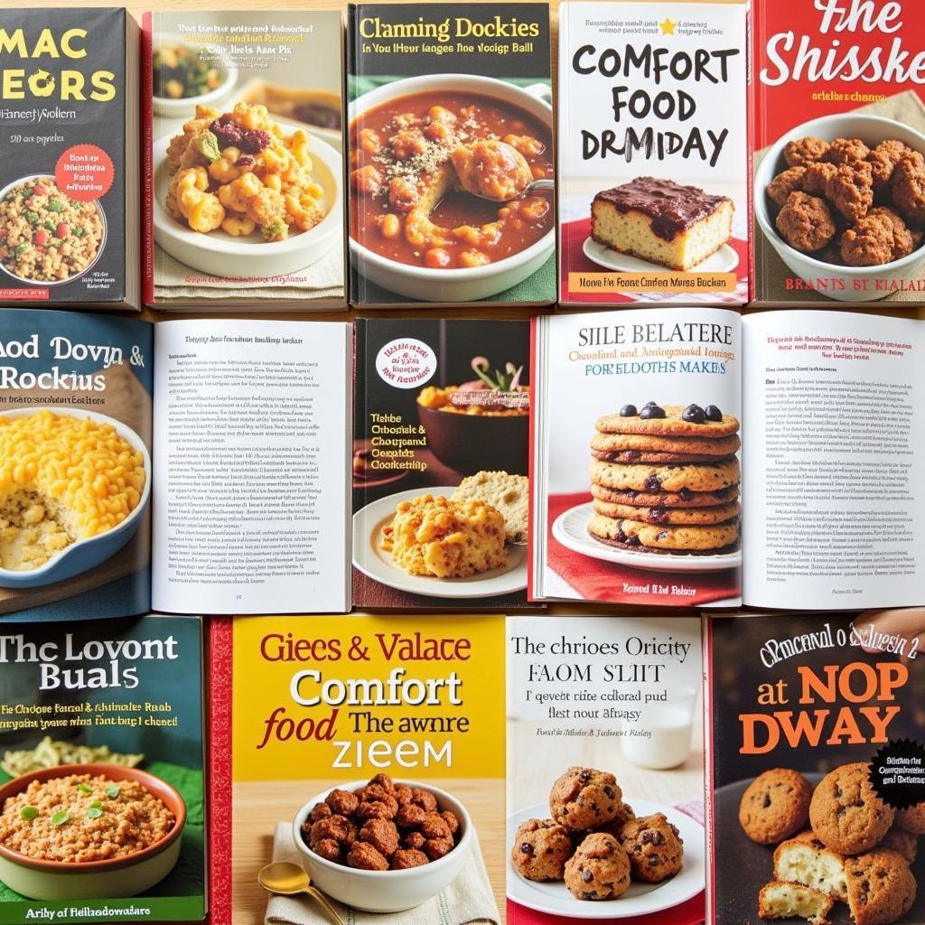 Comfort Food Cookbook Variety