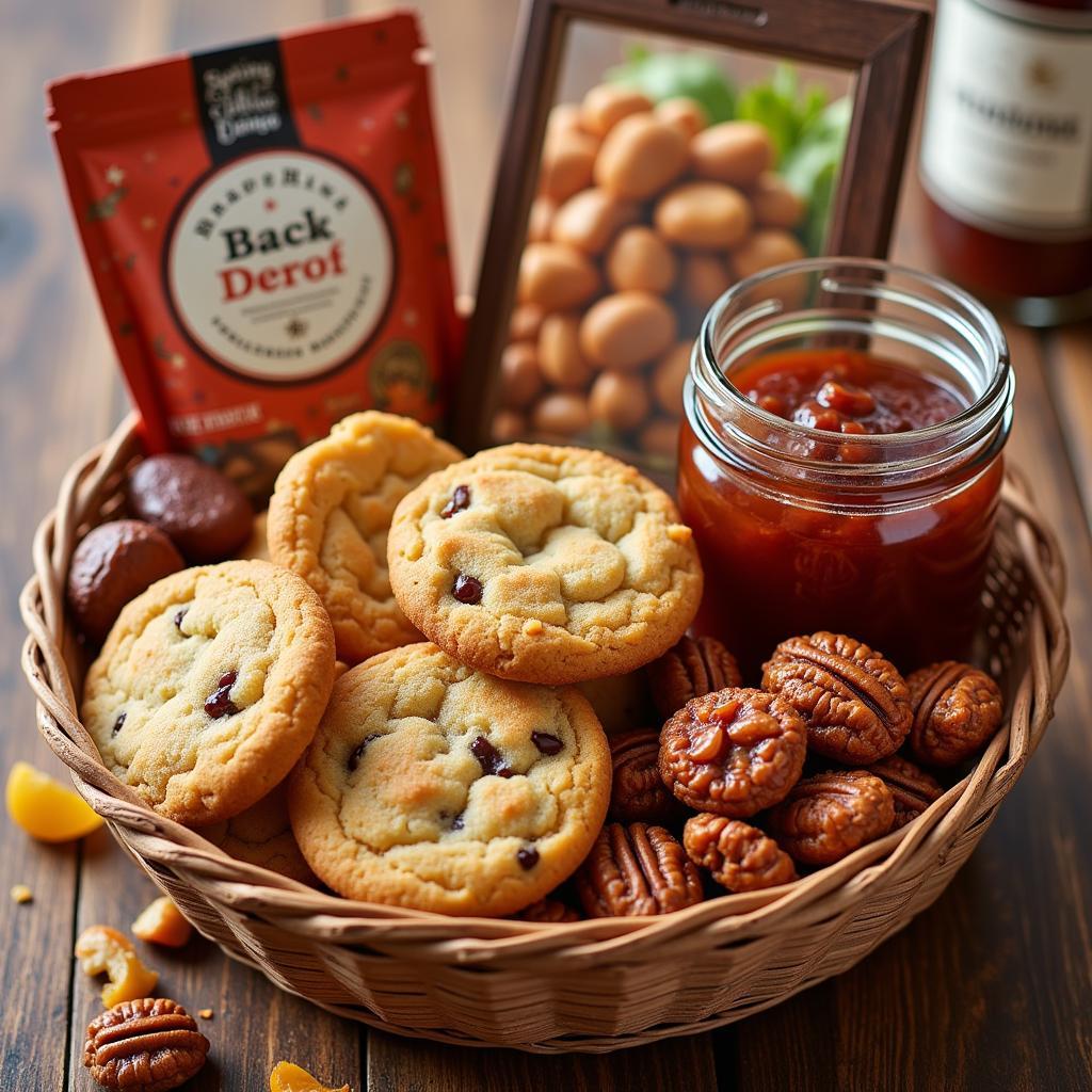 Comfort Food Gift Basket Filled with Texan Treats