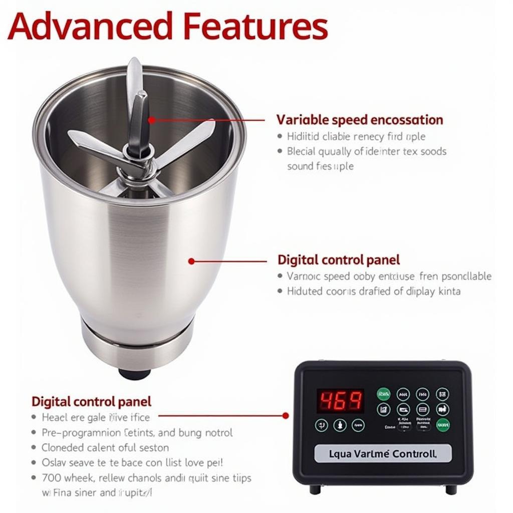 Advanced Features of Commercial Food Blender