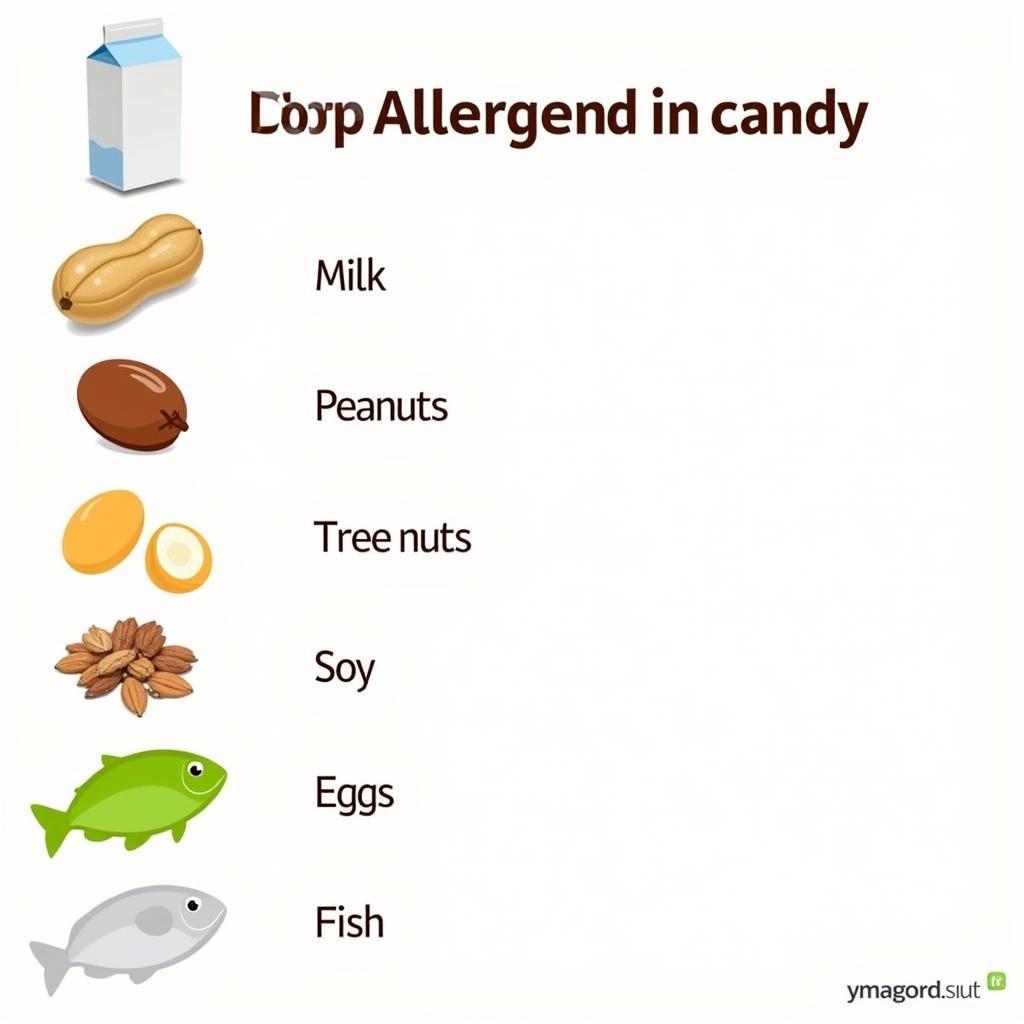 Common Allergens Found on Candy Labels