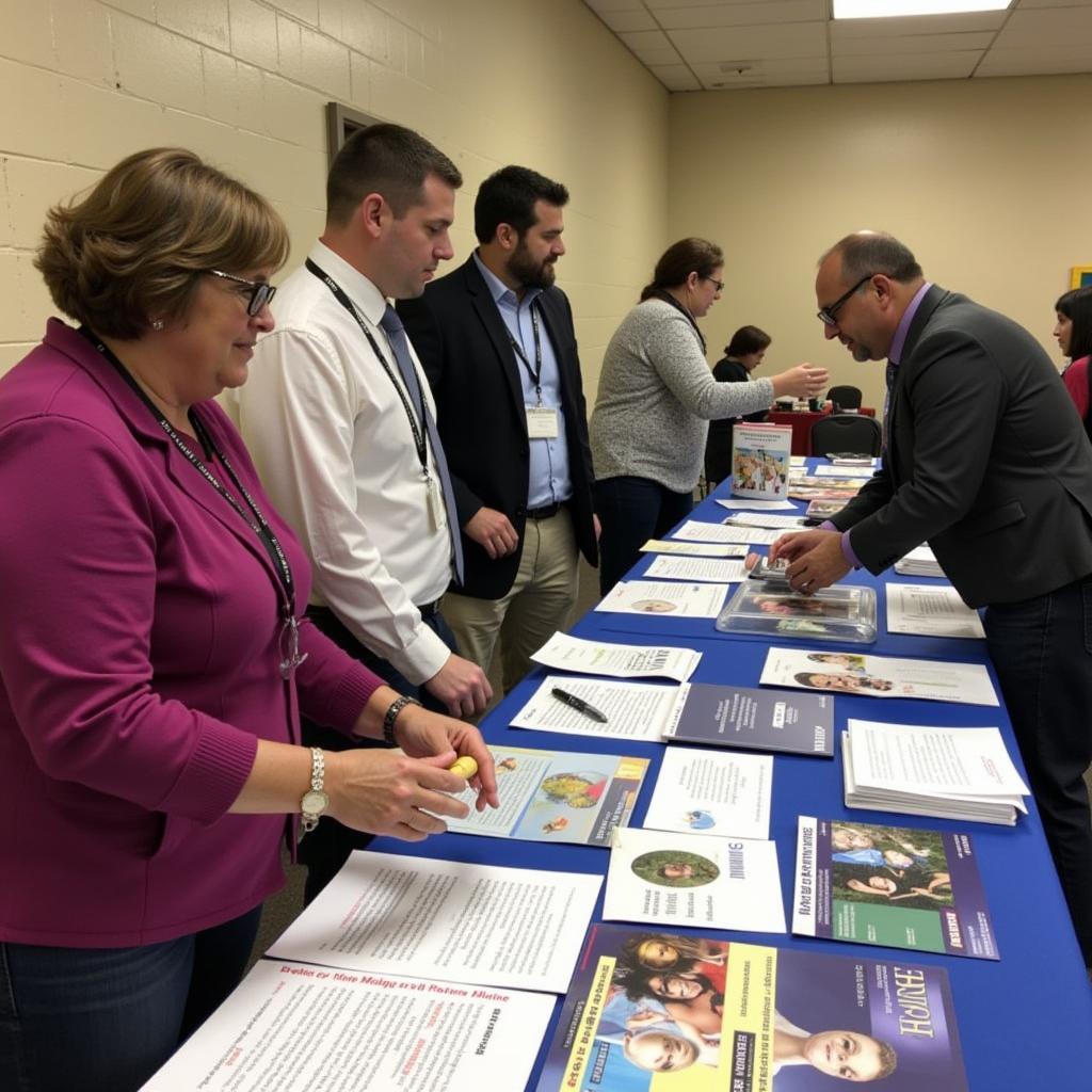 Community resource fair in Glasgow Kentucky