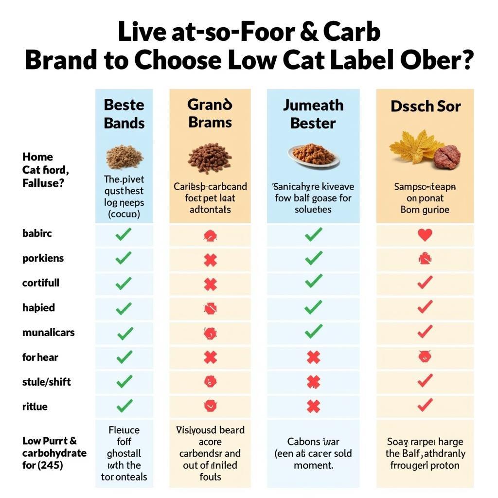 Decoding Cat Food Labels for Low-Carb Options