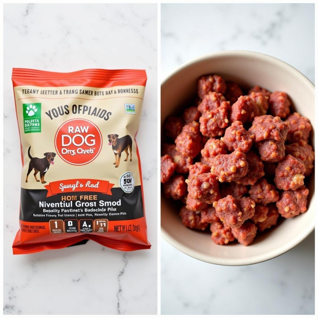 Comparing Commercial and Homemade Raw Dog Food