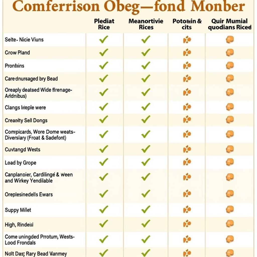 Comparing Rice-Based Dog Food Ingredients