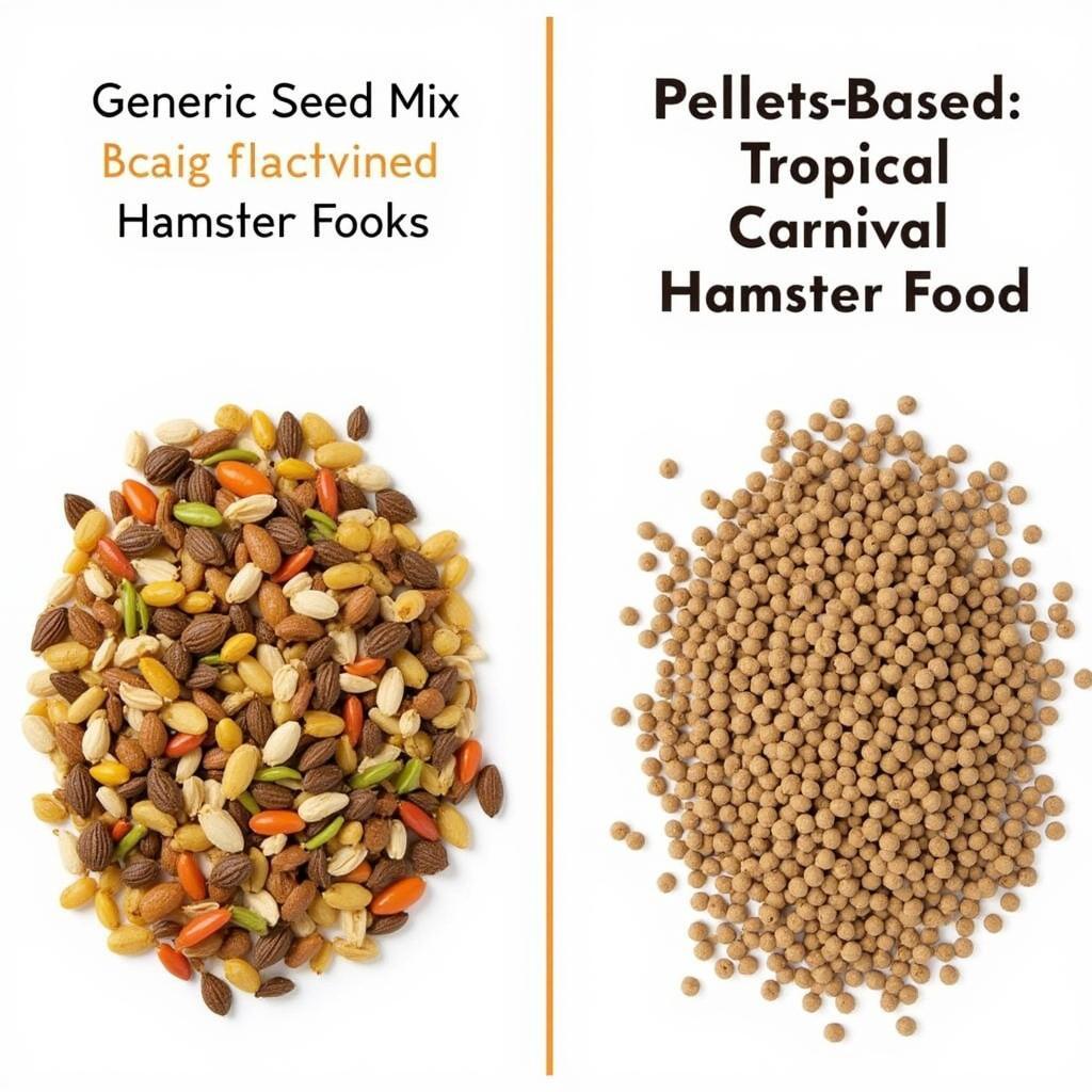 Comparing Tropical Carnival Food With Other Hamster Foods