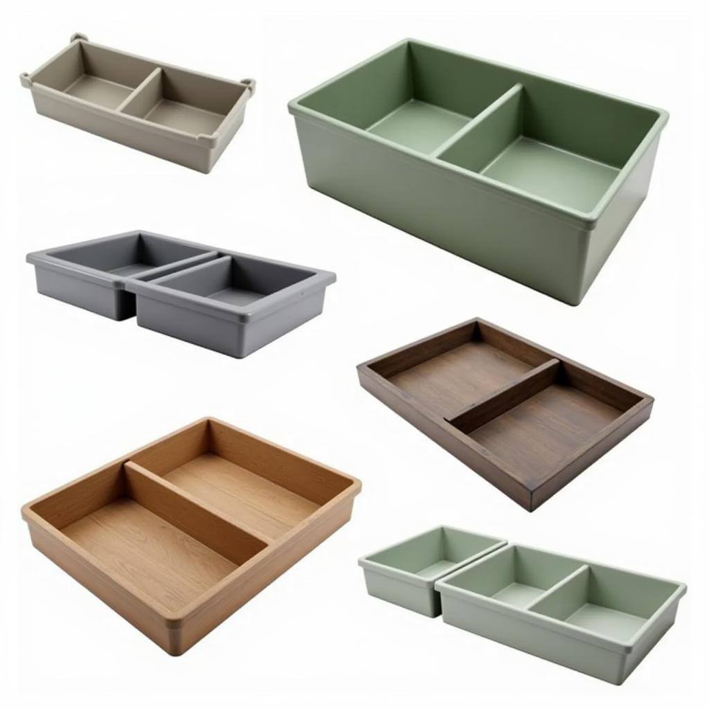 Variety of Compartment Trays