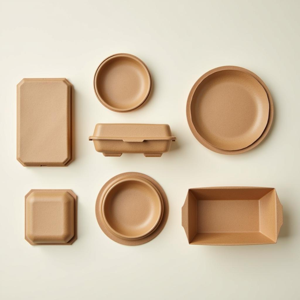 Variety of Compostable Food Containers