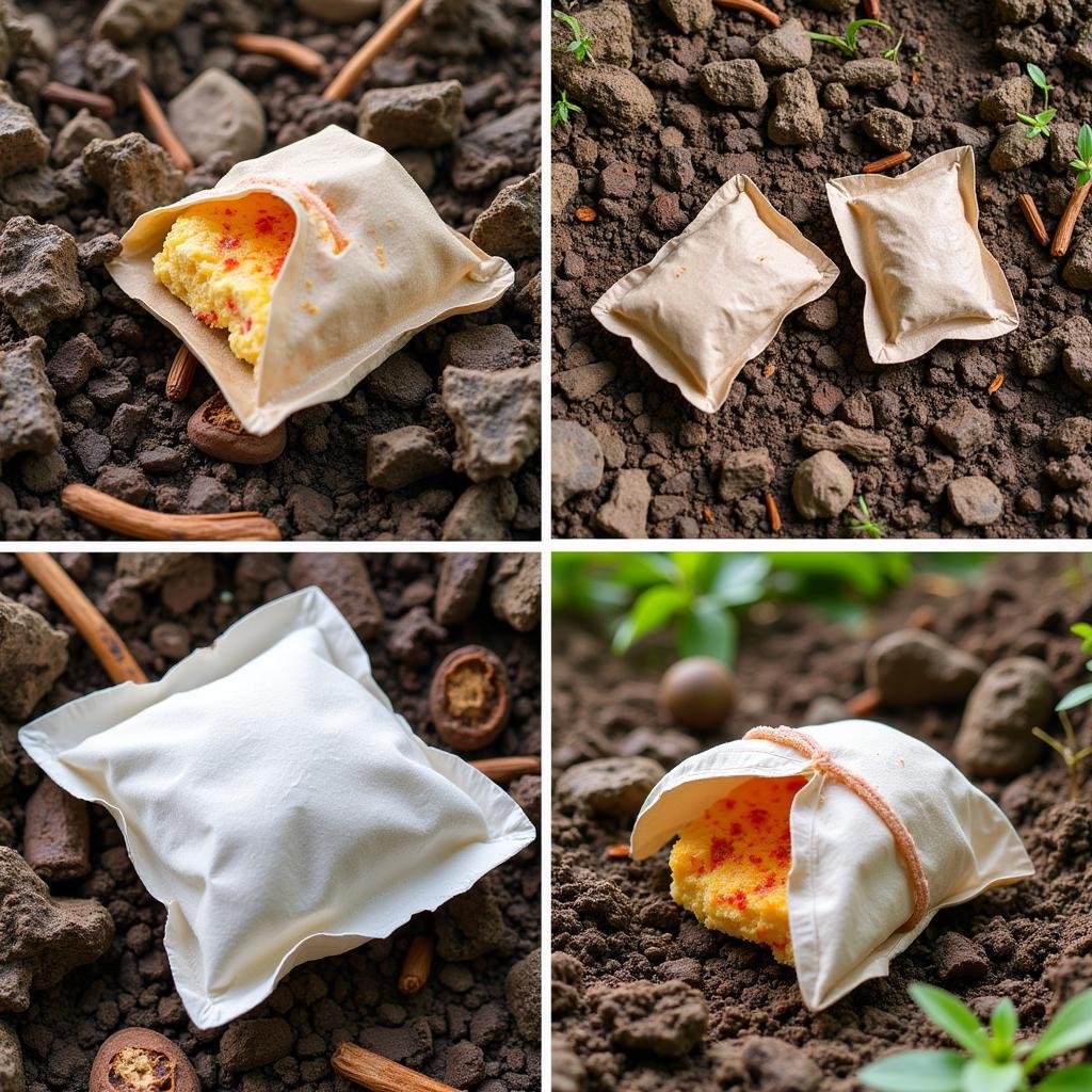 Compostable Packaging in Composting Process