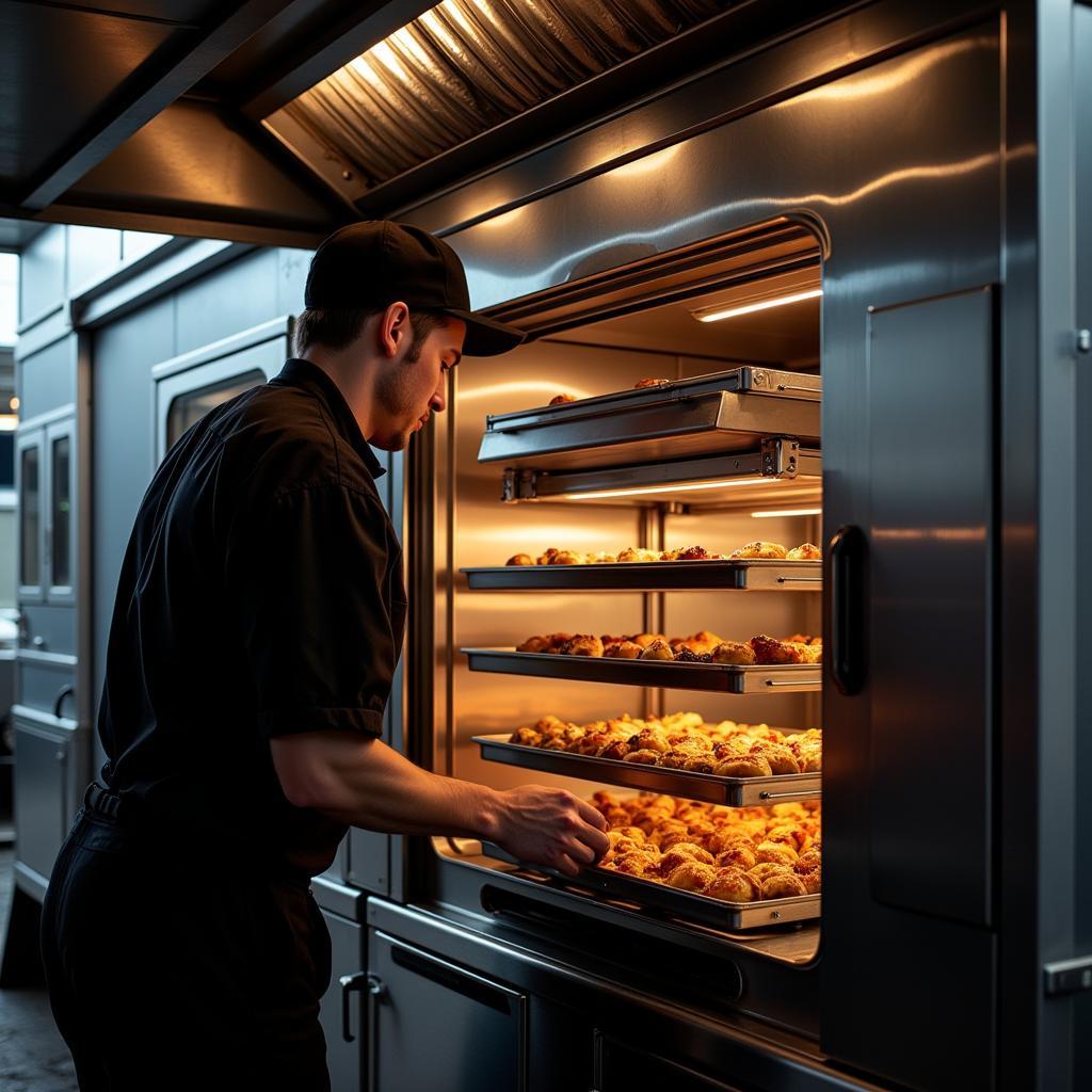 Convection Oven in Food Truck