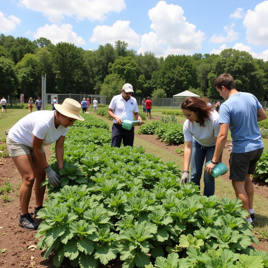 Conway Community Garden Volunteers