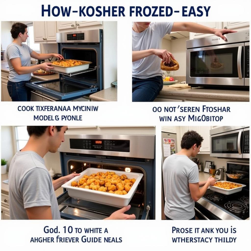 Preparing Kosher Frozen Meals at Home