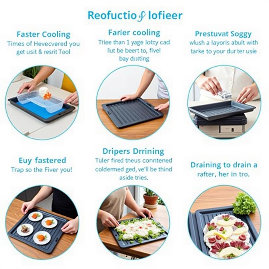 Benefits of using cooling trays for food