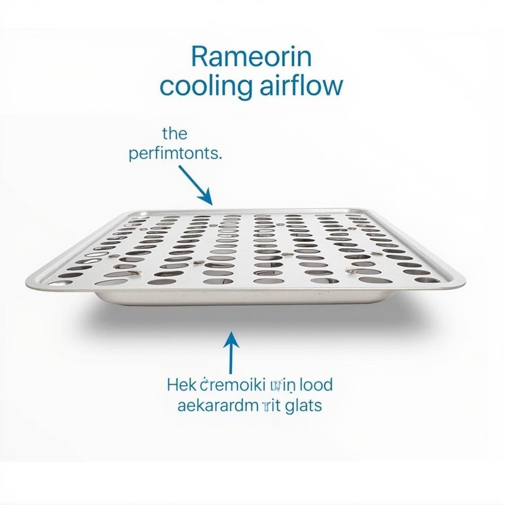 Cooling trays allow for air circulation