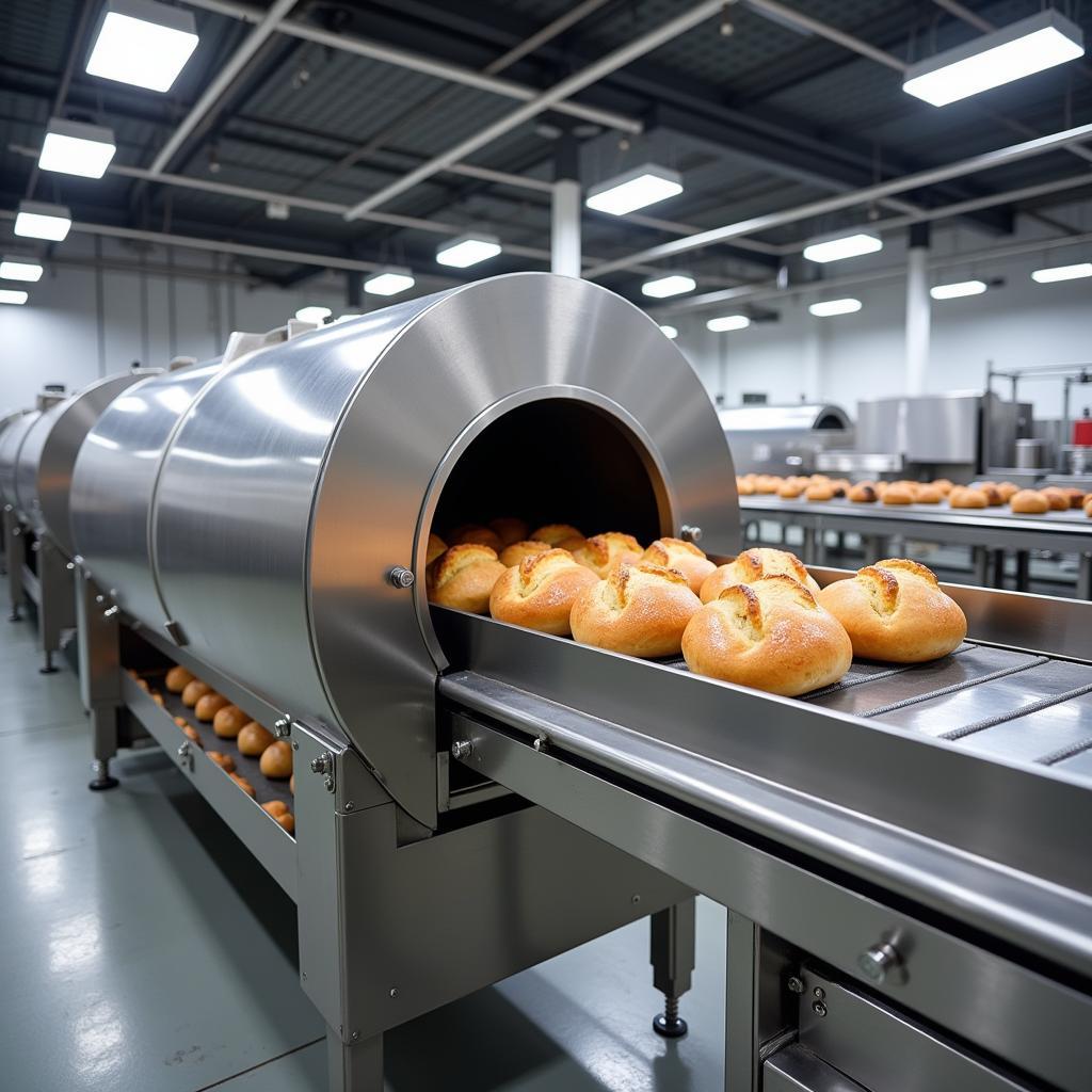 Cooling Tunnel in Bakery Production Line