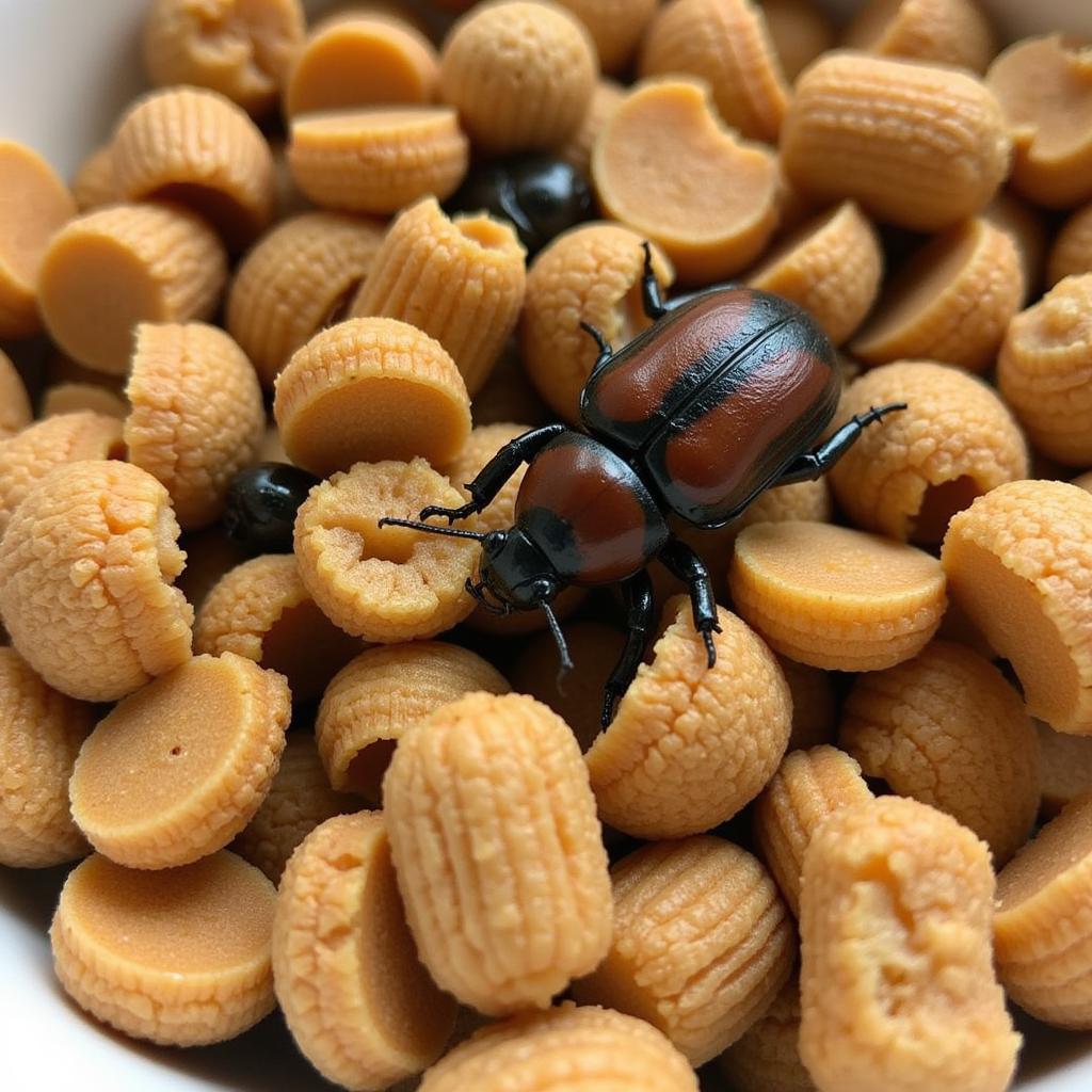 Copra beetle identification in dog food