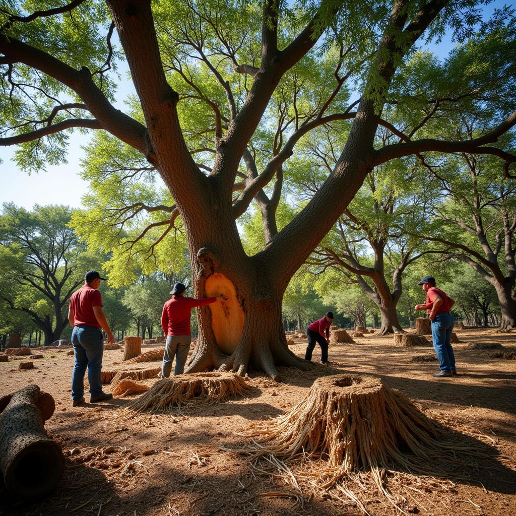 Sustainable Cork Harvesting