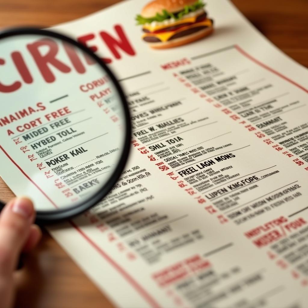 Navigating a Corn Free Fast Food Menu