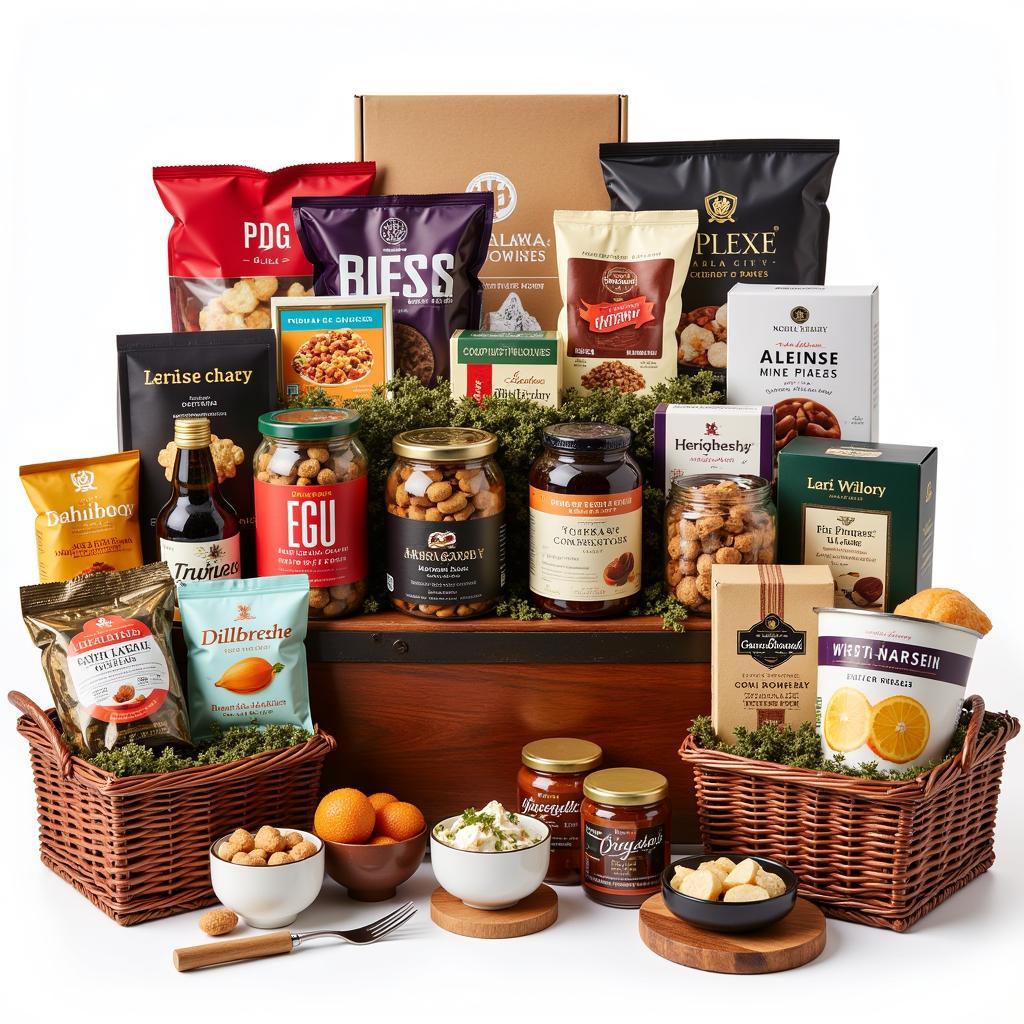 Corporate Gift Basket Display