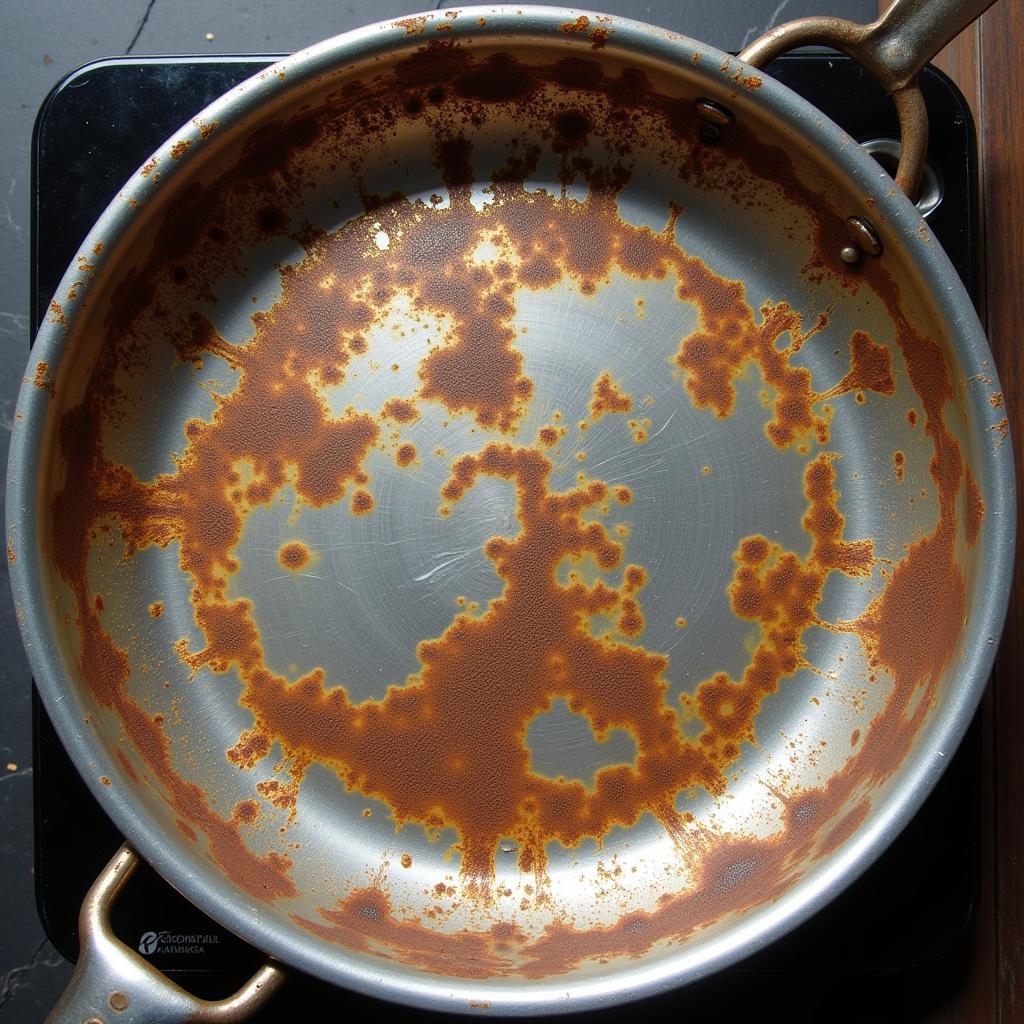 Corroded Metal Pan