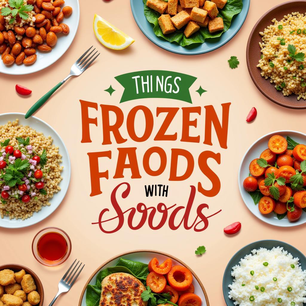 Creative frozen food recipes